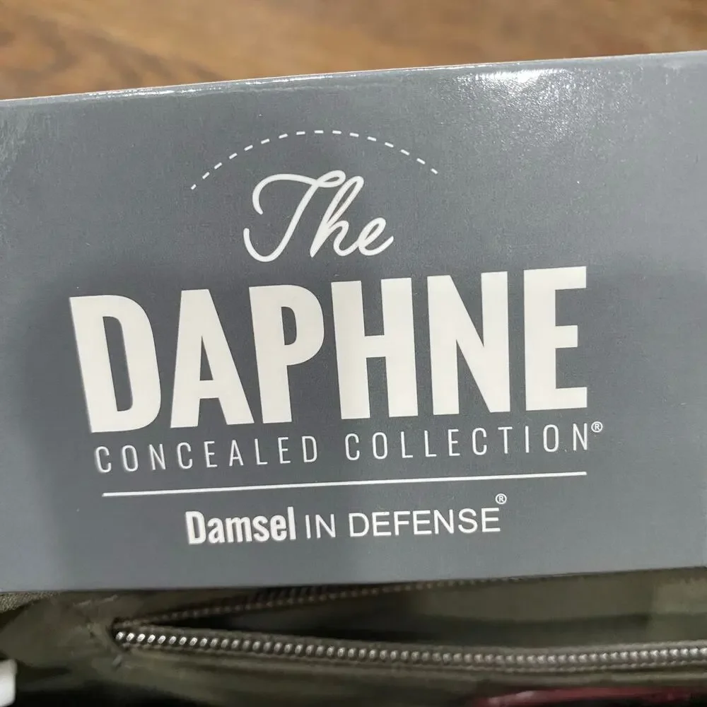 Damsel In Defense Concealed Carry Purse Cranberry Janie’s Gotta Crossbody Bag - Picture 6 of 16